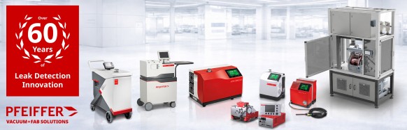 60 Years of Leak Detection Expertise: Pfeiffer Vacuum+Fab Solutions Celebrates a Milestone